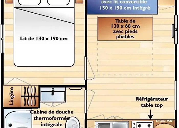 Camping Camping 3 étoiles - Piscine - cca0gbf