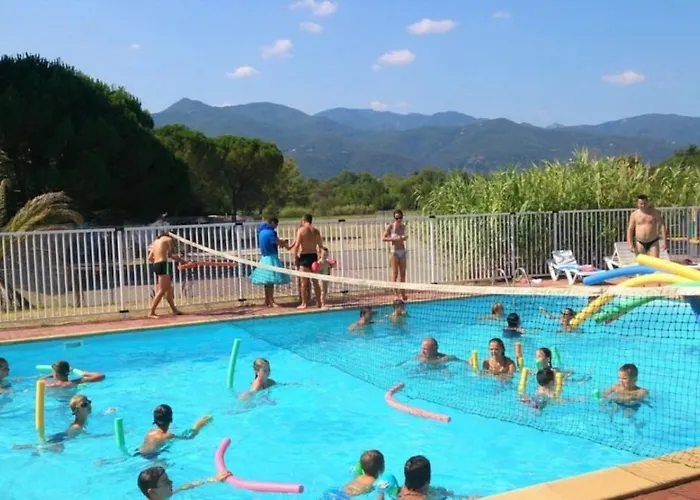 Camping 3 étoiles - Piscine - cca0gbf Camping Saint-Jean-Pla-de-Corts
